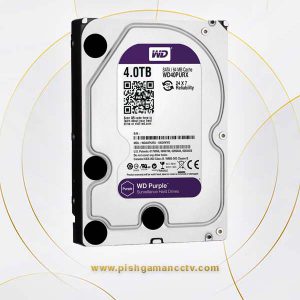 هارد اینترنال وسترن بنفش مدل WD Purple ظرفیت 4TB
