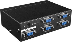 اسپلیتر تبدیل 1 به 4 پورت VGA 250MHz - 8 پیشگامان